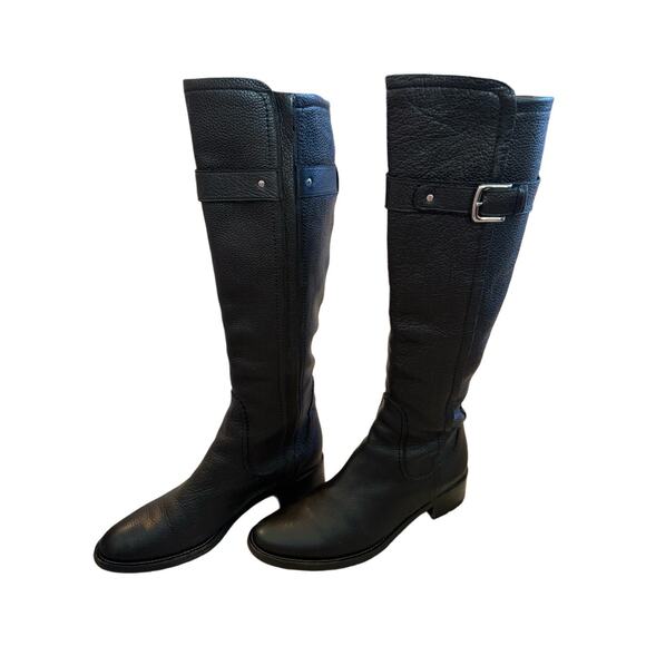 Vintage Cole Haan Italian Handcrafted Leather Equestrian Riding Boots Pristine 7 - Picture 1 of 9